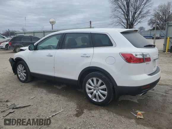 2010 Mazda CX-9 Grand Touring with VIN JM3TB2MA2A0220562, listed as a Copart auction lot 44146725 with 255,029 mi miles and Salvage title. Bid and sale history available at DreamBid. Image 2.