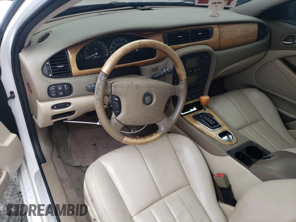 2003 Jaguar S-Type with VIN SAJEA01T43FM87170, listed as a Copart auction lot 41265364 with 79,273 mi miles and Non Repairable. Bid and sale history available at DreamBid. Image 8.
