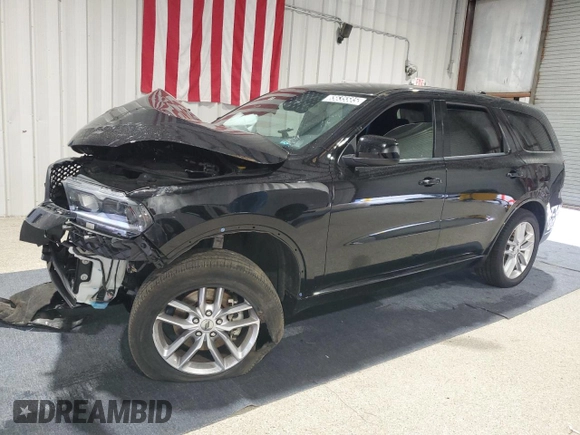 2023 Dodge Durango GT with VIN 1C4RDHDG7PC630480, listed as a Copart auction lot 65635585 with 46,985 mi miles and Non repairable. Bid and sale history available at DreamBid. Image 1.