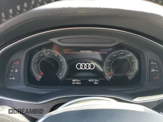 2021 Audi A6 Premium Plus with VIN WAUE8AF2XMN034062, listed as a Copart auction lot 47009385 with 8,674 mi miles and Salvage Title. Bid and sale history available at carsss.com. Image 9.
