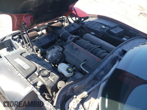 2004 Chevrolet Corvette with VIN 1G1YY22G445128857, listed as a Copart auction lot 42604495 with 143,805 mi miles and Salvage Title. Bid and sale history available at carsss.com. Image 11.