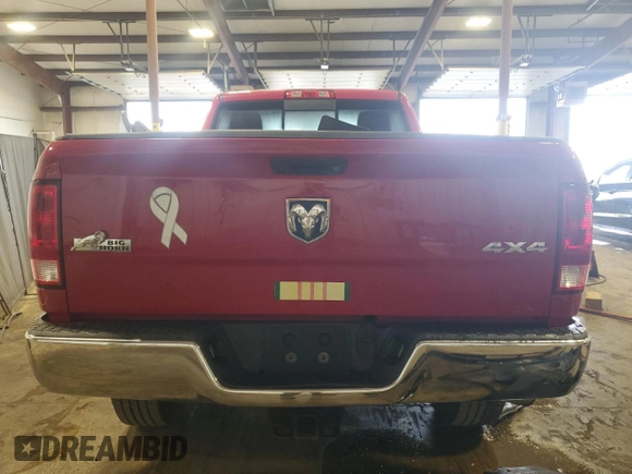 2018 Ram 2500 Big Horn with VIN 3C6UR5DL8JG185265, listed as a Copart auction lot 62773335 with 45,738 mi miles and Salvage title. Bid and sale history available at DreamBid. Image 6.