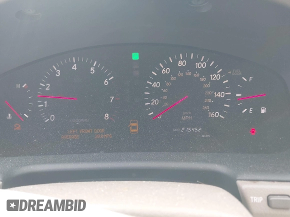 2002 Lexus LS 430 with VIN JTHBN30F320069864, listed as a IAAI auction lot 41933410 with 215,452 mi miles and . Bid and sale history available at DreamBid. Image 7.