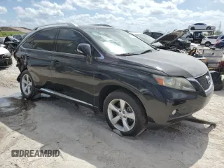 2012 Lexus RX 350 with VIN 2T2ZK1BA8CC067142, listed as a Copart auction lot 55295255 with 223,284 mi miles and Clean Title. Bid and sale history available at DreamBid. Image 4.