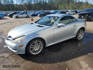 2007 Mercedes-Benz SLK-Class 3.5L with VIN WDBWK56FX7F149048, listed as a Copart auction lot 84550844 with 90,776 mi miles and Clean Title. Bid and sale history available at carsss.com. Image 1.