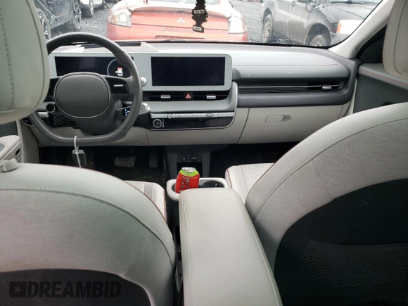 2023 Hyundai Ioniq 5 Limited with VIN KM8KRDAF9PU184071, listed as a Copart auction lot 52681315 with 44,682 mi miles and Salvage title. Bid and sale history available at DreamBid. Image 8.