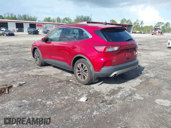 2020 Ford Escape SEL with VIN 1FMCU0H63LUB57993, listed as a IAAI auction lot 42473086 with 71,339 mi miles and . Bid and sale history available at DreamBid. Image 3.