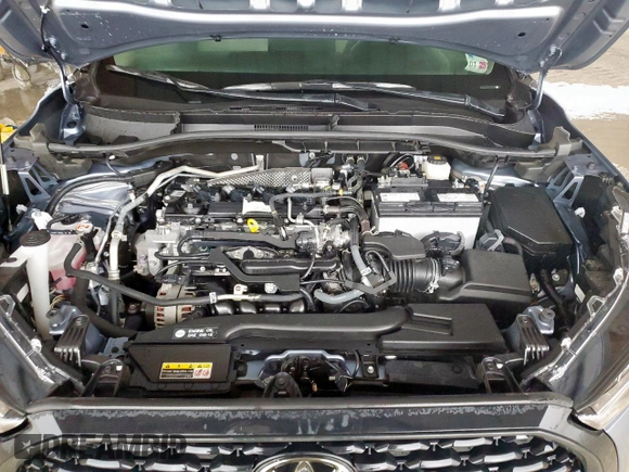 2023 Toyota Corolla Cross LE with VIN 7MUBAAAG4PV042580, listed as a Copart auction lot 63797305 with 59,576 mi miles and Salvage title. Bid and sale history available at DreamBid. Image 12.
