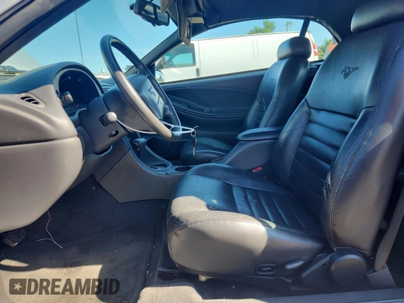 2000 Ford Mustang GT with VIN 1FAFP45X7YF265824, listed as a Copart auction lot 65204825 with 69,117 mi miles and Salvage title. Bid and sale history available at DreamBid. Image 7.