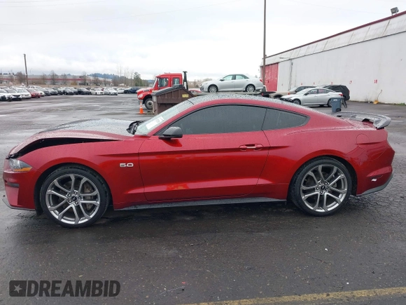 2019 Ford Mustang GT with VIN 1FA6P8CF8K5172826, listed as a IAAI auction lot 41711529 with 41,184 mi miles. Bid and sale history available at carsss.com. Image 14.