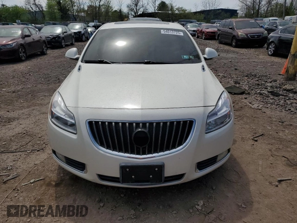 2012 Buick Regal Premium 1 with VIN 2G4GS5EK3C9117030, listed as a Copart auction lot 54013725 with 140,926 mi miles and Salvage Title. Bid and sale history available at carsss.com. Image 5.