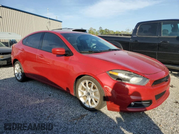 2013 Dodge Dart SXT с VIN 1C3CDFBA7DD341585, выставлен на аукционе Copart как лот 53240695 с пробегом 91 658 миль миль и Списание • Salvage title. История ставок и продаж доступна на DreamBid. Изображение 4.