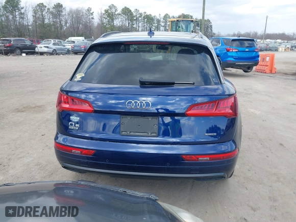 2020 Audi Q5 Premium Plus with VIN WA1BNAFY2L2011761, listed as a IAAI auction lot 41838718 with 63,150 mi miles. Bid and sale history available at carsss.com. Image 16.