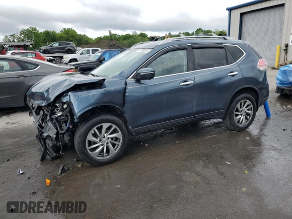 2014 Nissan Rogue S z VIN 5N1AT2MV0EC796344, wystawiony jako Copart lot #57096675 z przebiegiem 122 256 mil mil oraz Szkoda całkowita • Salvage title. Historia ofert i sprzedaży dostępna na DreamBid. Obrazek 1.