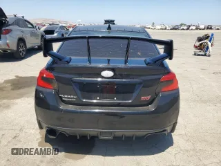 2018 Subaru WRX STI with VIN JF1VA2M64J9839455, listed as a Copart auction lot 60698505 with Not provided miles and Salvage title. Bid and sale history available at DreamBid. Image 6.