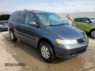 2004 Honda Odyssey EX with VIN 5FNRL18654B041597, listed as a Copart auction lot 48988895 with 294,726 mi miles and Non Repairable. Bid and sale history available at DreamBid. Image 4.
