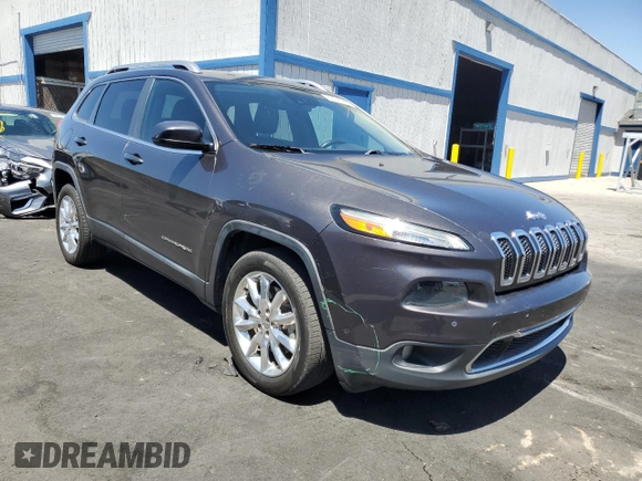 2014 Jeep Cherokee Limited z VIN 1C4PJLDS7EW217025, wystawiony jako Copart lot #62945905 z przebiegiem 96 610 mil mil oraz Czysty tytuł • Clean title. Historia ofert i sprzedaży dostępna na DreamBid. Obrazek 4.
