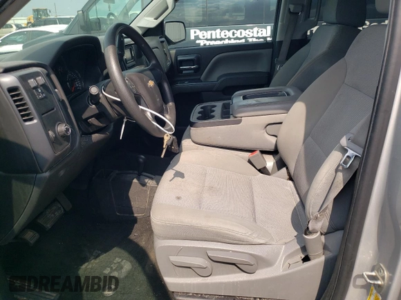 2014 Chevrolet Silverado 1500 Work Truck with VIN 1GCVKPEC3EZ275537, listed as a Copart auction lot 60644493 with 101,773 mi miles and Salvage Title. Bid and sale history available at DreamBid. Image 7.