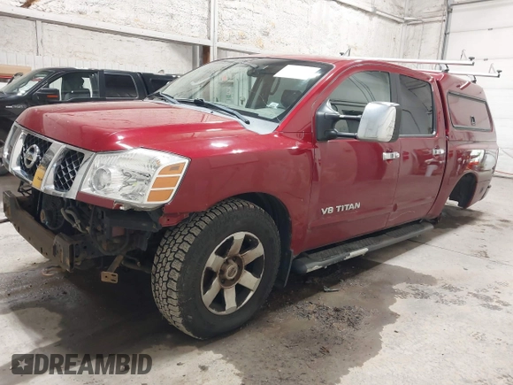 2007 Nissan Titan XE z VIN 1N6AA07B47N240963, wystawiony jako IAAI lot #42250635 z przebiegiem 117 178 mil mil oraz . Historia ofert i sprzedaży dostępna na DreamBid. Obrazek 17.