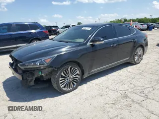 2018 Kia Cadenza Premium z VIN KNALC4J1XJ5101289, wystawiony jako Copart lot #56842265 z przebiegiem 118 455 mil mil oraz Szkoda całkowita • Salvage title. Historia ofert i sprzedaży dostępna na DreamBid. Obrazek 1.
