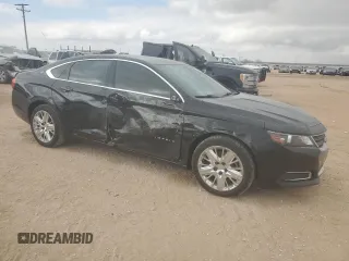 2017 Chevrolet Impala LS with VIN 2G11Z5SA6H9182228, listed as a Copart auction lot 42289005 with 122,356 mi miles and Salvage Title. Bid and sale history available at DreamBid. Image 4.