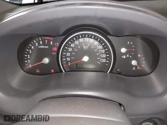 2012 Kia Sedona LX with VIN KNDMG4C78C6435430, listed as a IAAI auction lot 41701890 with 170,128 mi miles. Bid and sale history available at carsss.com. Image 7.