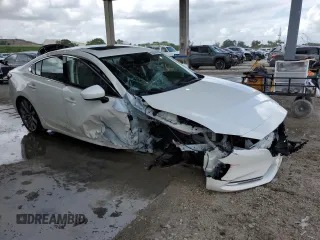2020 Mazda 6 Grand Touring Reserve with VIN JM1GL1WY5L1523814, listed as a Copart auction lot 52387605 with 35,176 mi miles and Non Repairable. Bid and sale history available at carsss.com. Image 4.