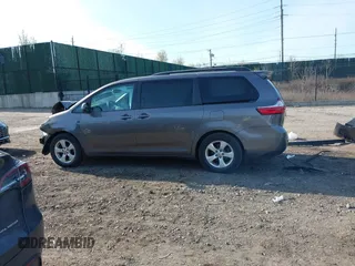 2017 Toyota Sienna LE Auto Access Seat with VIN 5TDKZ3DCXHS888544, listed as a IAAI auction lot 42015252 with 76,378 mi miles. Bid and sale history available at carsss.com. Image 13.