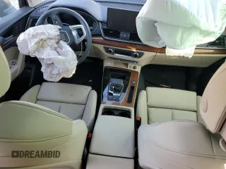 2024 Audi Q5 S line Premium with VIN WA1G2AFY8R2007477, listed as a Copart auction lot 80904314 with Not provided miles and Salvage title. Bid and sale history available at DreamBid. Image 8.