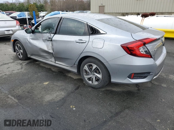 2019 Honda Civic LX with VIN 2HGFC2F64KH579521, listed as a Copart auction lot 52819835 with 40,783 mi miles and Salvage Title. Bid and sale history available at DreamBid. Image 2.