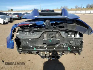2019 Chevrolet Corvette Z06 2LZ with VIN 1G1YR2D67K5606378, listed as a Copart auction lot 80897994 with 12,754 mi miles and Salvage Title. Bid and sale history available at carsss.com. Image 6.