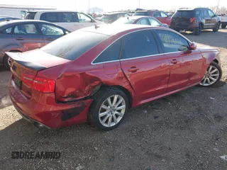 2013 Audi A6 Prestige z VIN WAUHGAFC6DN029580, wystawiony jako IAAI lot #41976152 z przebiegiem 156 259 mil mil oraz . Historia ofert i sprzedaży dostępna na DreamBid. Obrazek 4.