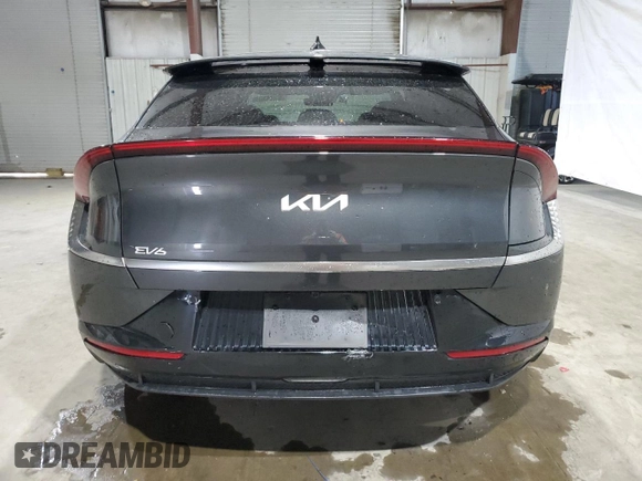 2023 Kia EV6 Wind with VIN KNDC34LA7P5127437, listed as a Copart auction lot 76341394 with 34,712 mi miles and Clean Title. Bid and sale history available at carsss.com. Image 6.