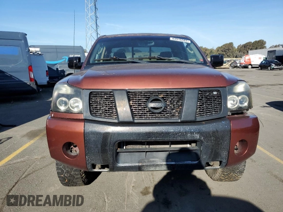 2004 Nissan Titan SE with VIN 1N6AA06A14N537029, listed as a Copart auction lot 83916584 with 246,428 mi miles and Clean Title. Bid and sale history available at carsss.com. Image 5.