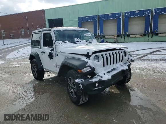 2018 Jeep Wrangler Sport with VIN 1C4GJXAG7JW188322, listed as a Copart auction lot 87352914 with 101,964 mi miles and Salvage Title. Bid and sale history available at carsss.com. Image 12.