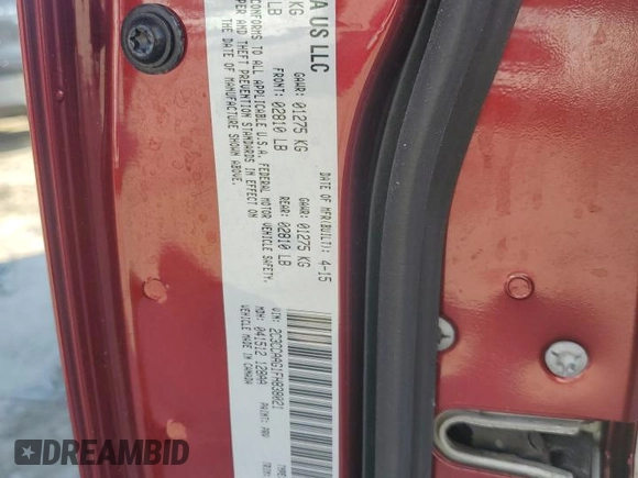 2015 Chrysler 300 Limited with VIN 2C3CCAAG1FH838021, listed as a Copart auction lot 46278085 with 152,646 mi miles and Salvage Title. Bid and sale history available at carsss.com. Image 12.