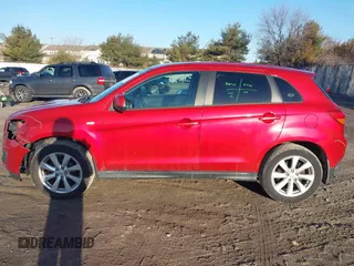 2015 Mitsubishi Outlander Sport 2.4 ES with VIN 4A4AR3AWXFE030738, listed as a IAAI auction lot 41526310 with 90,182 mi miles. Bid and sale history available at carsss.com. Image 14.