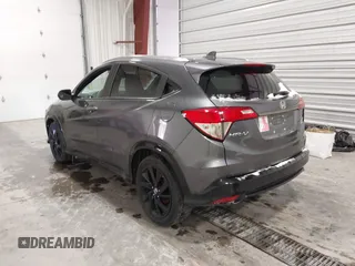 2022 Honda HR-V Sport with VIN 3CZRU6H17NM710927, listed as a IAAI auction lot 41524421 with 55,267 mi miles. Bid and sale history available at carsss.com. Image 3.