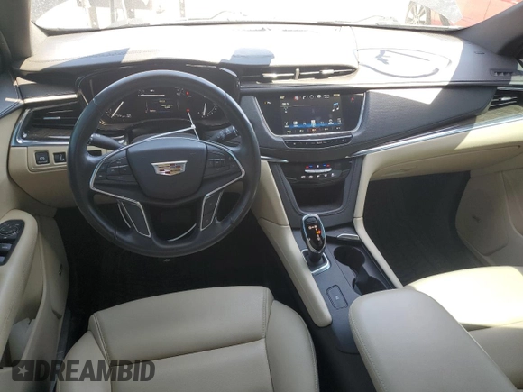 2018 Cadillac XT5 FWD with VIN 1GYKNARS9JZ206977, listed as a Copart auction lot 52776585 with 55,126 mi miles and Salvage Title. Bid and sale history available at carsss.com. Image 8.