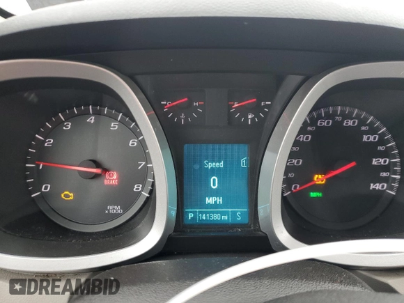 2012 Chevrolet Equinox LTZ with VIN 2GNFLGEK0C6155963, listed as a Copart auction lot 51864455 with 141,380 mi miles and Salvage Title. Bid and sale history available at carsss.com. Image 9.