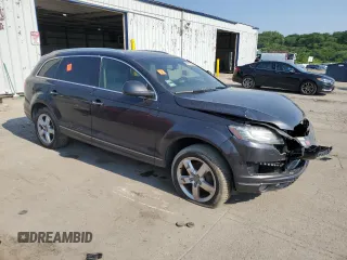 2014 Audi Q7 Premium with VIN WA1CMAFE7ED011520, listed as a Copart auction lot 63912315 with 131,218 mi miles and Clean title. Bid and sale history available at DreamBid. Image 4.