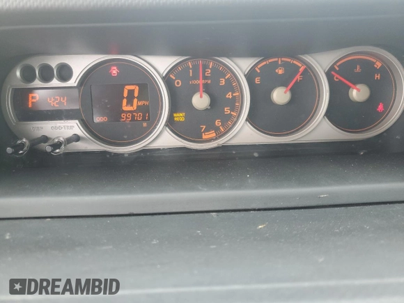 2010 Scion xB with VIN JTLZE4FE3A1100385, listed as a Copart auction lot 53754515 with 99,701 mi miles and Salvage Title. Bid and sale history available at DreamBid. Image 9.