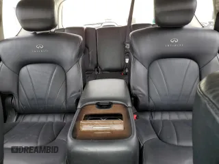 2011 Infiniti QX56 7-passenger with VIN JN8AZ2NE8B9005573, listed as a Copart auction lot 53086155 with 166,571 mi miles and Clean Title. Bid and sale history available at carsss.com. Image 10.