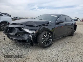 2025 Honda Accord Touring with VIN 1HGCY2F87SA013034, listed as a Copart auction lot 47874555 with 1,774 mi miles and Salvage title. Bid and sale history available at DreamBid. Image 1.