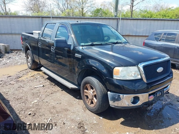 2007 Ford F-150 XLT with VIN 1FTPW14V67KC70678, listed as a IAAI auction lot 42002237 with 309,291 mi miles. Bid and sale history available at carsss.com. Image 1.