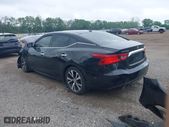2016 Nissan Maxima Platinum with VIN 1N4AA6AP0GC903120, listed as a IAAI auction lot 42364799 with 166,505 mi miles and . Bid and sale history available at DreamBid. Image 3.