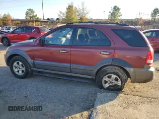 2005 Kia Sorento LX with VIN KNDJD733755363798, listed as a Copart auction lot 80643854 with 178,843 mi miles and Salvage Title. Bid and sale history available at carsss.com. Image 2.
