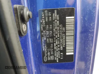 2012 Hyundai Veloster w/Black Int с VIN KMHTC6AD7CU031425, выставлен на аукционе Copart как лот 58536005 с пробегом 68 510 миль миль и Списание • Salvage title. История ставок и продаж доступна на DreamBid. Изображение 13.