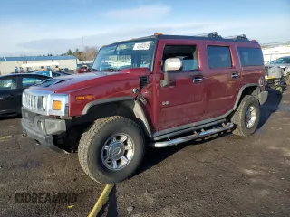 2005 Hummer H2 SUV with VIN 5GRGN23U85H124535, listed as a Copart auction lot 43402815 with 201,767 mi miles and Salvage Title. Bid and sale history available at carsss.com. Image 1.