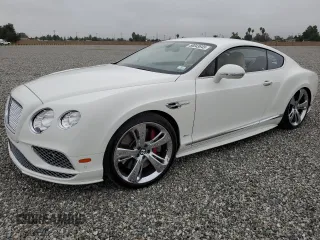 2016 Bentley Continental GT z VIN SCBFJ7ZA3GC054870, wystawiony jako Copart lot #58043645 z przebiegiem 28 544 mil mil oraz Szkoda całkowita • Salvage title. Historia ofert i sprzedaży dostępna na DreamBid. Obrazek 1.
